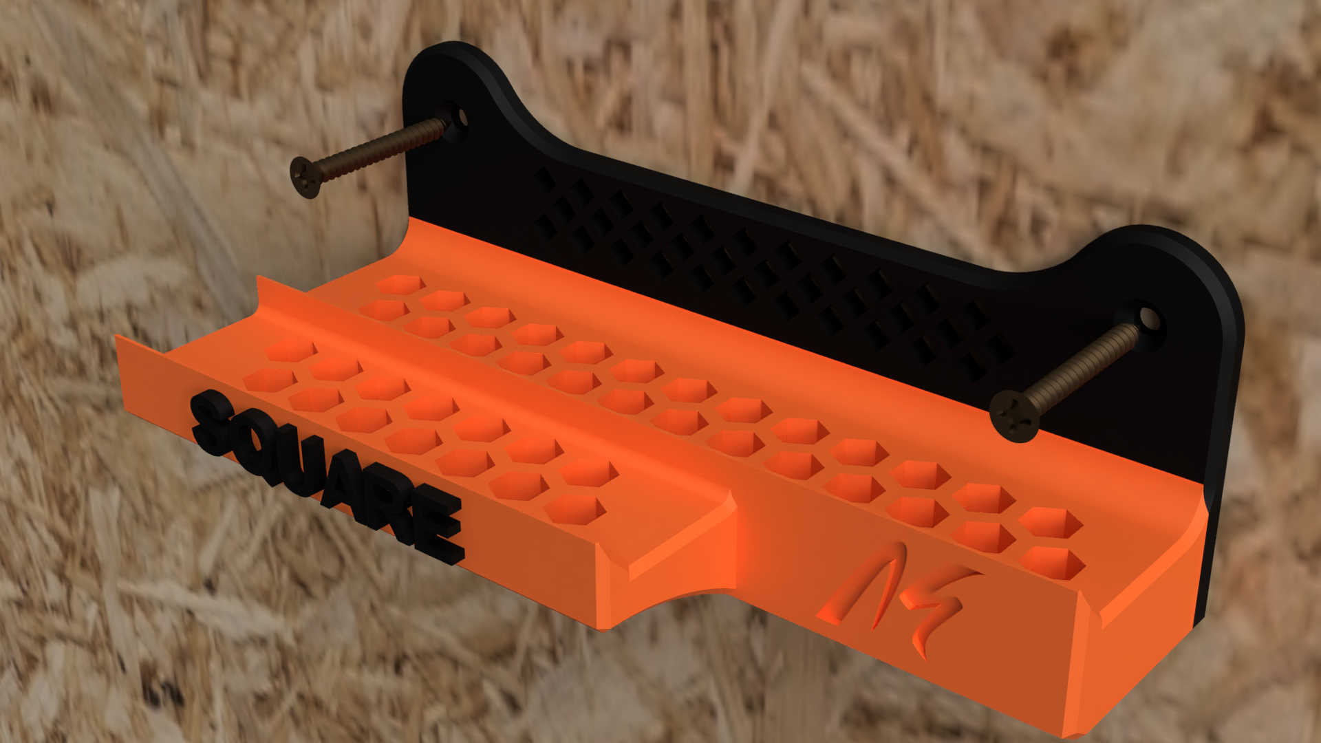 Miniatura 2 do modelo 3D Square holder