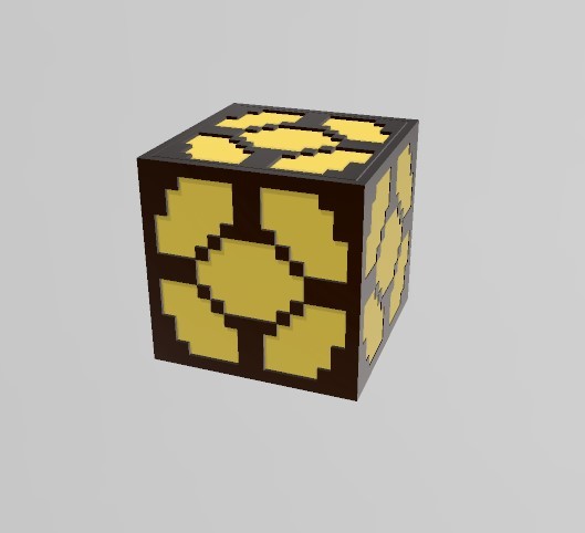 Minecraft Redstone Lamp light