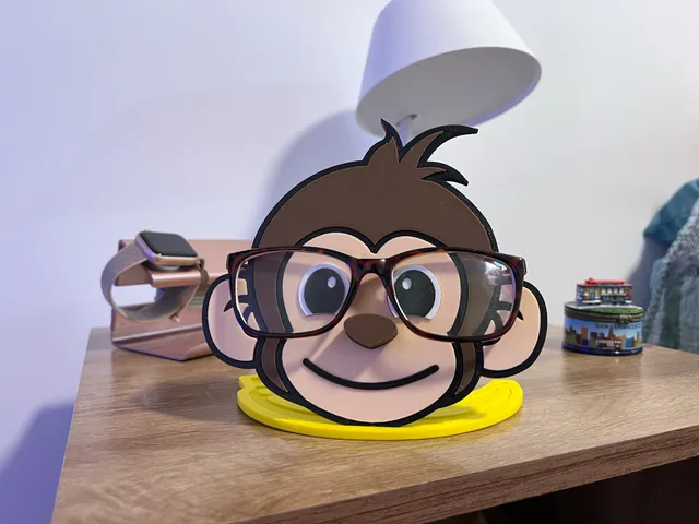 monkey glasses stand