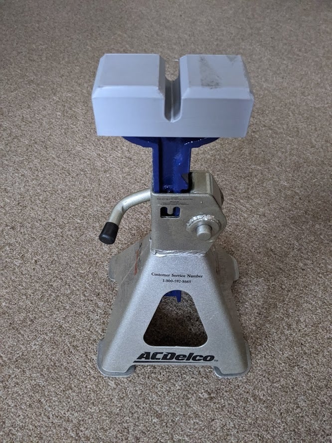 Jack stand block by TK_bit_twiddler Download free STL model