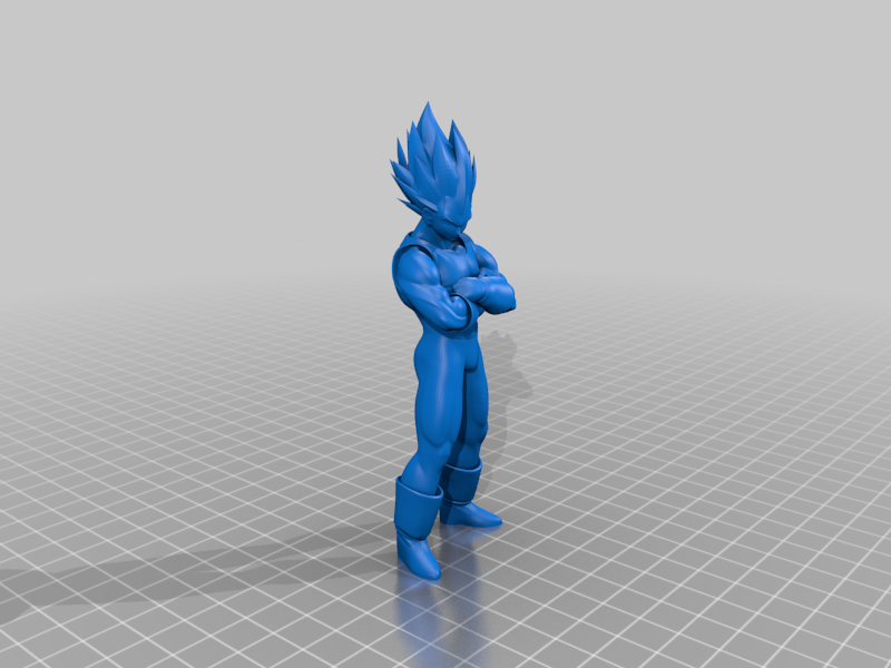 vegeta by 01fabri01 | Download free STL model | Printables.com