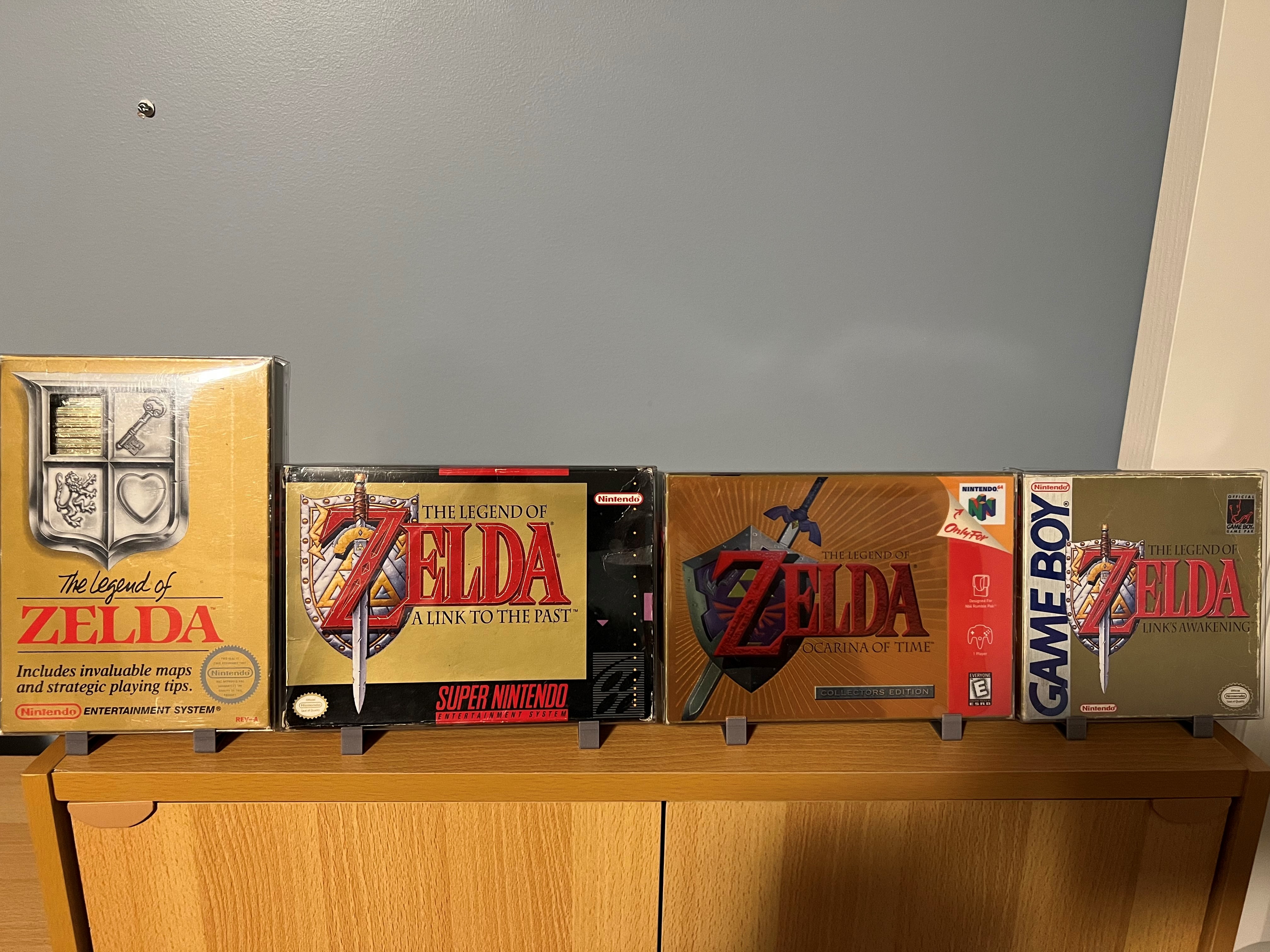 CIB NES SNES N64 GB GBA Game Stands