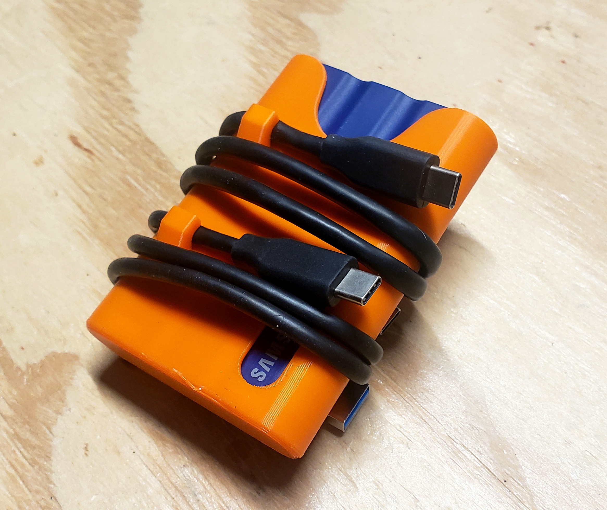 Samsung T7 Shield Case and Cable Holder
