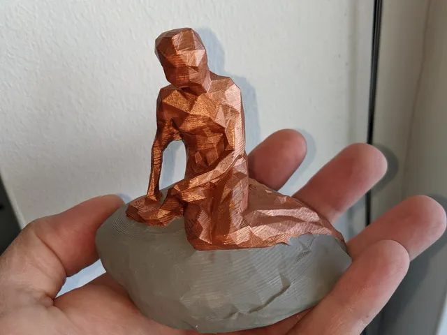 Low Poly "Little Mermaid"