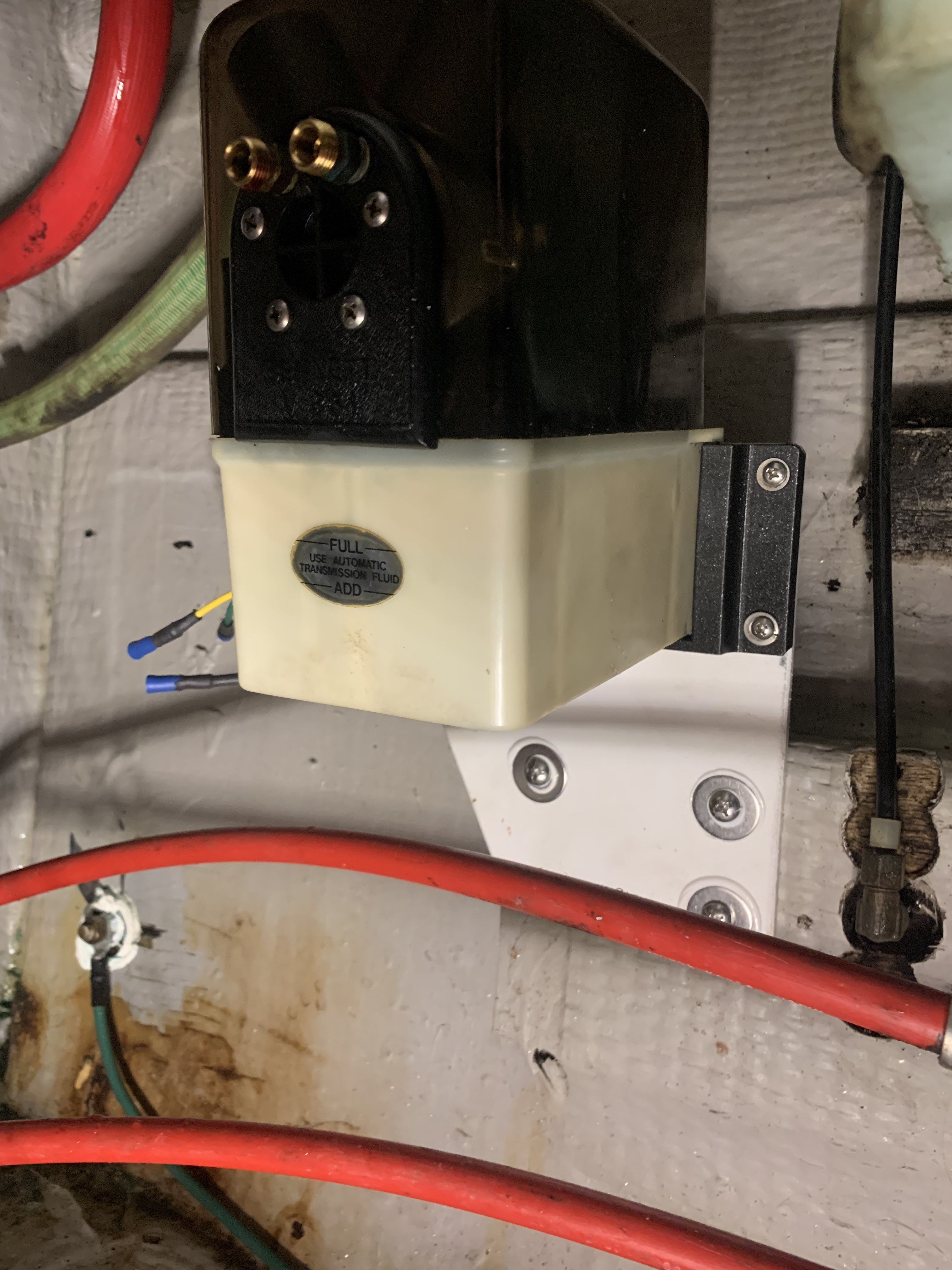 V351 Hydraulic Trim Tab Pump Bracket by Galacticorndog