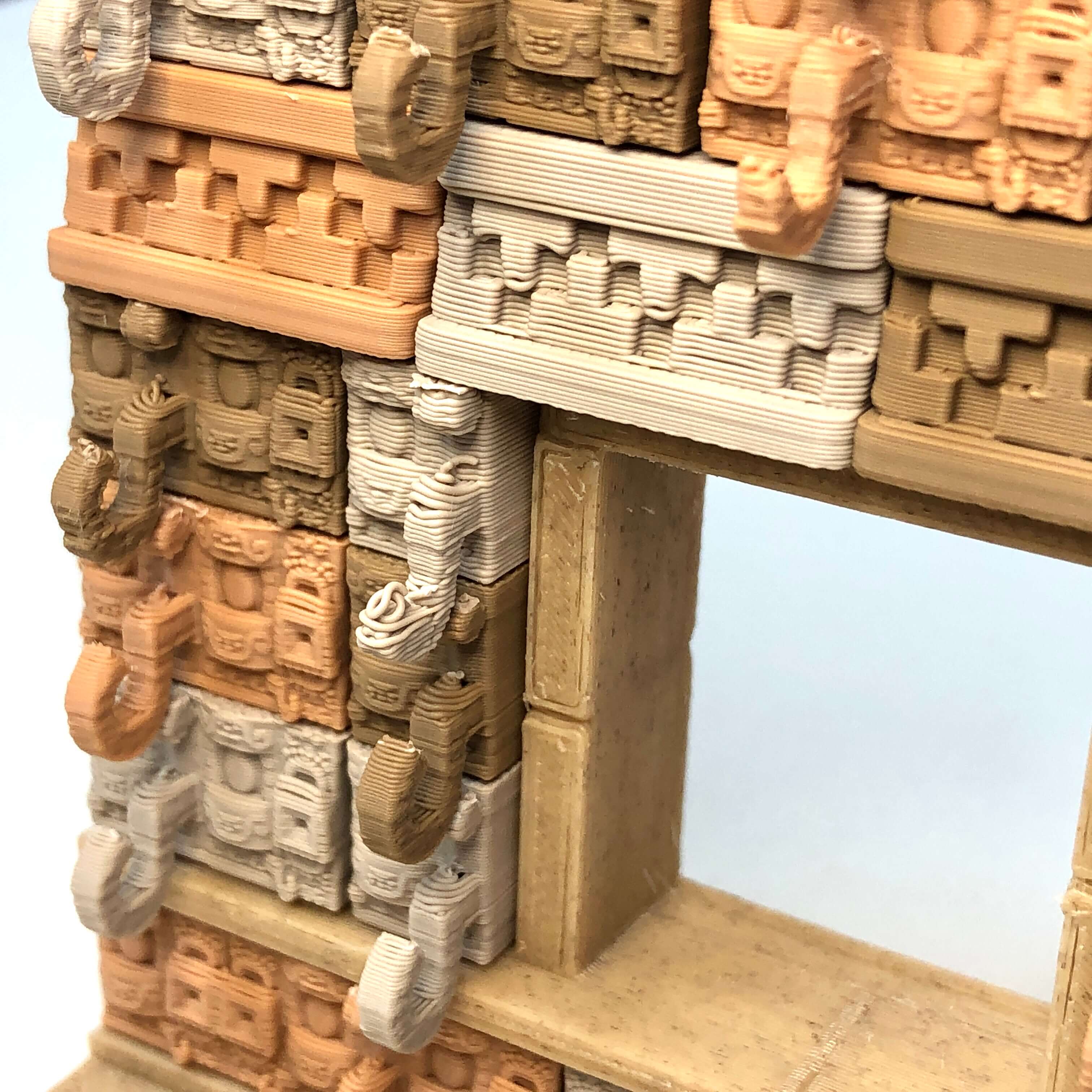 Palace of Masks Puzzle by MiniWorld3D Download free STL model