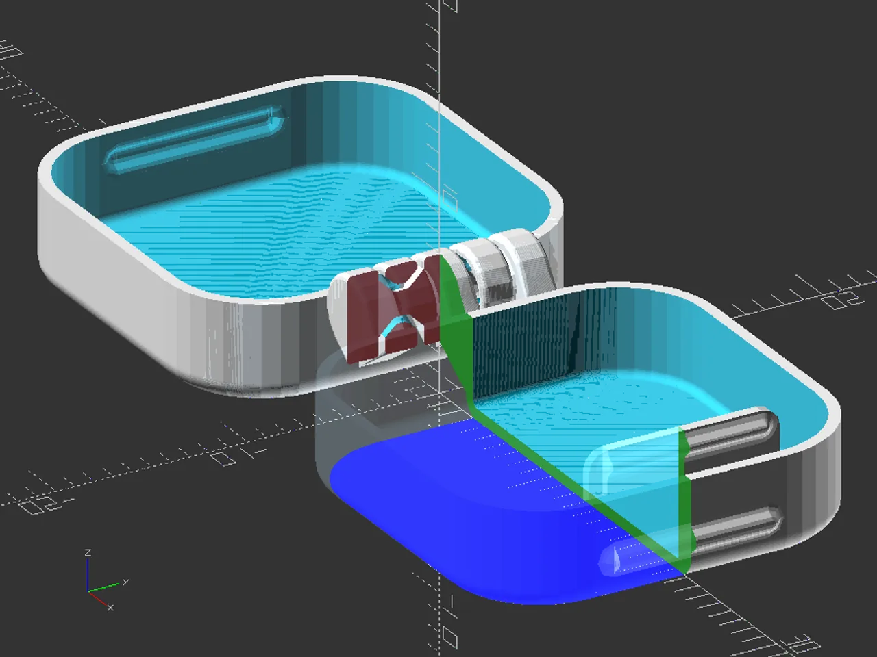Hinge clip box by Jack | Download free STL model | Printables.com