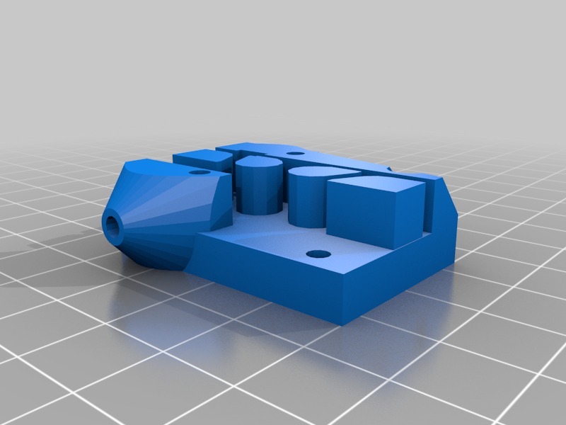 Self Locking Kossel Mini Carriage For Open Belts By Thomas Rauscher 
