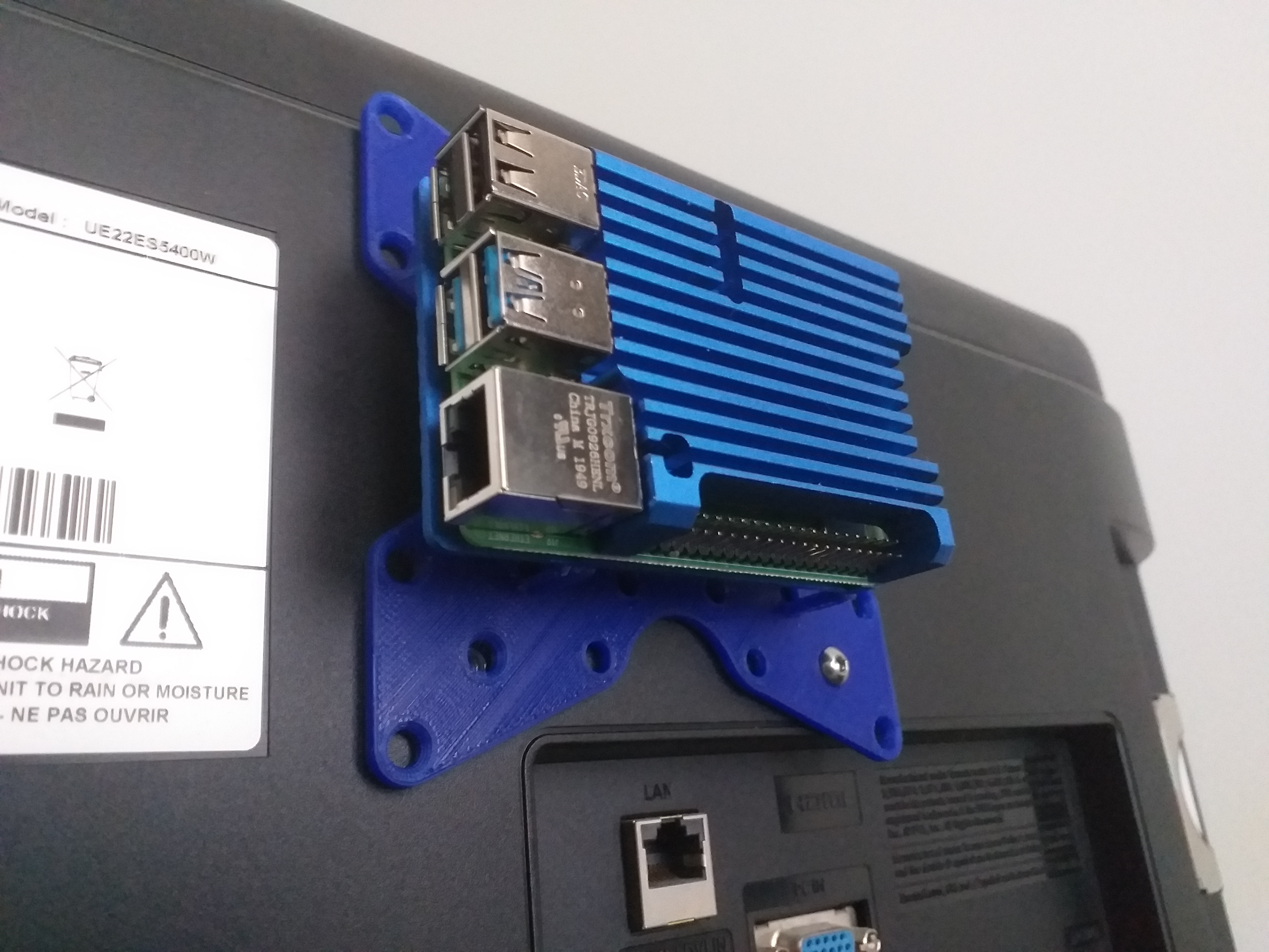 Raspberry PI Vesa Mount (also for heatsink)