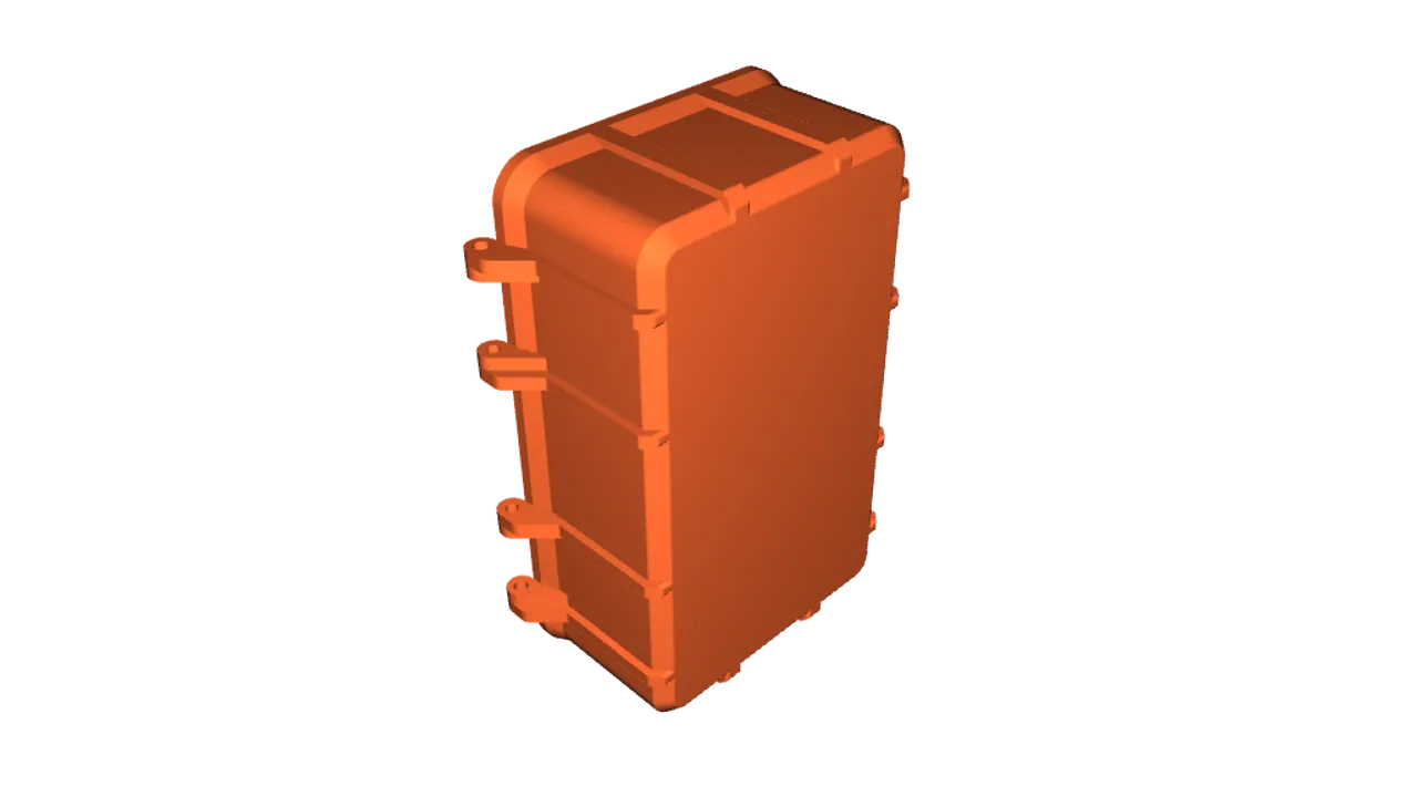 Rugged Box with inlay (Parameterizable) by Mechmaster | Download free ...
