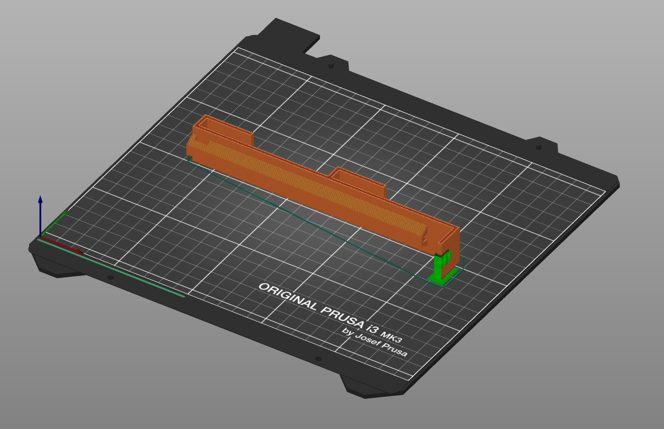 Waterlevel sensor mount with cableguide by Andreas | Download free STL ...