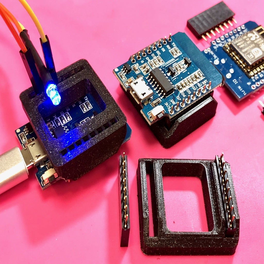 Mini Breadboard for Wemos D1 mini