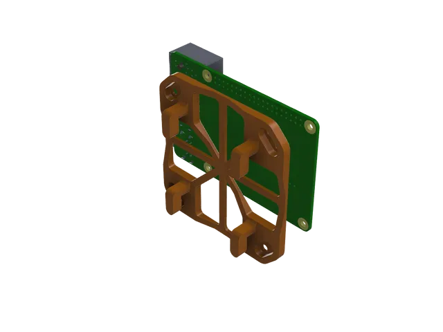 Raspberry Pi 4 Skadis holder