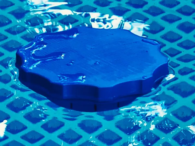 Swimming Pool Chlor Floater/Dispenser for big 200g Pills (no support needed) — foto autora