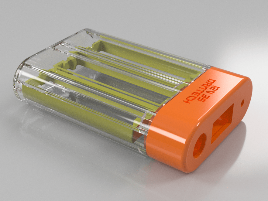 3s 18650 battery pack by dantech | Download free STL model | Printables.com