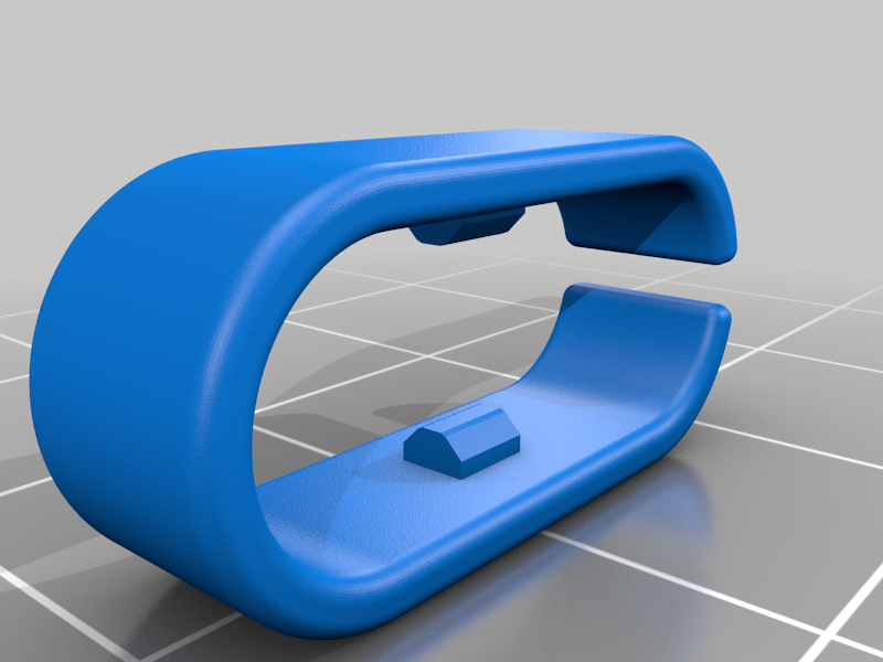 Smartband strap buckle by dantech Download free STL model