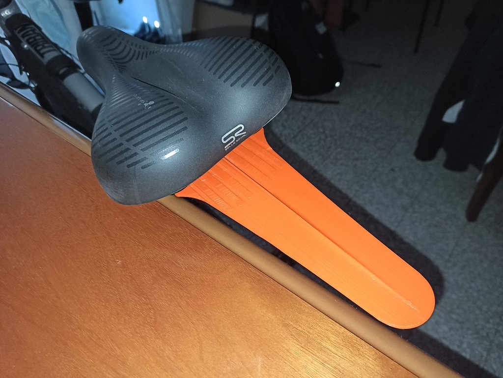 Saddle bike mudguard fender v4