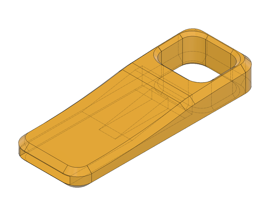 Miniatura 2 do modelo 3D zip toggle with paperclip - remix