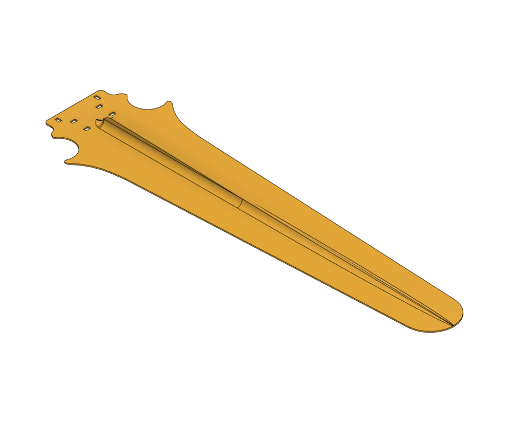 Saddle bike mudguard fender v2b by dantech Download free STL model