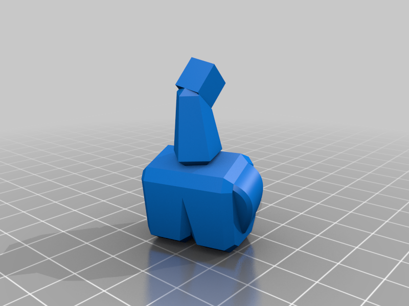 Miniatura 7 do modelo 3D Whomp from Mario (simple version)