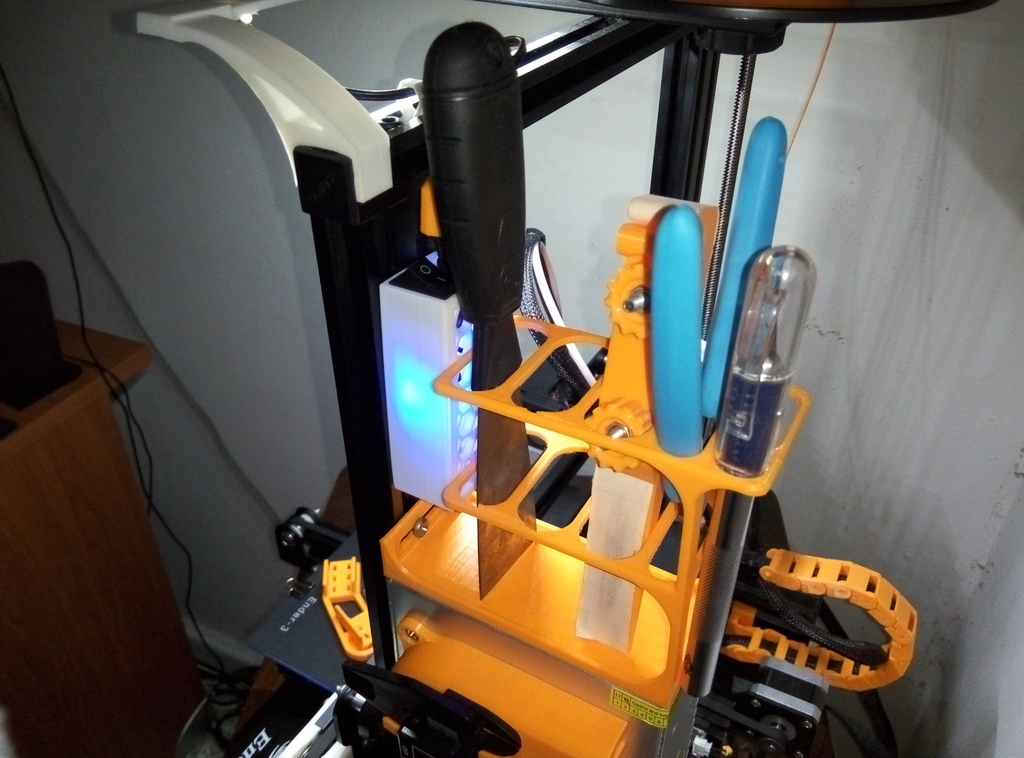 Ender 3 tool holder by dantech Download free STL model
