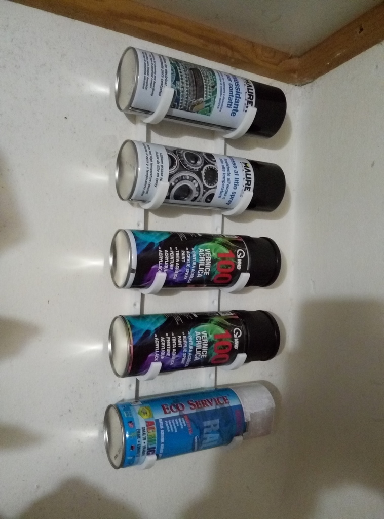 Miniatura 2 do modelo 3D Spray-can holder