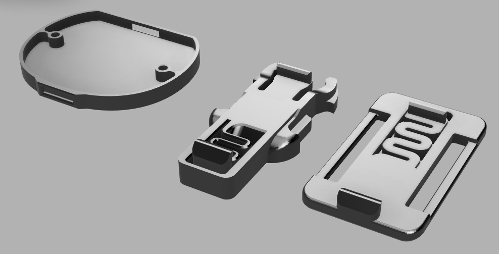 SlimeVR Detacheable Clamps and Back Panels