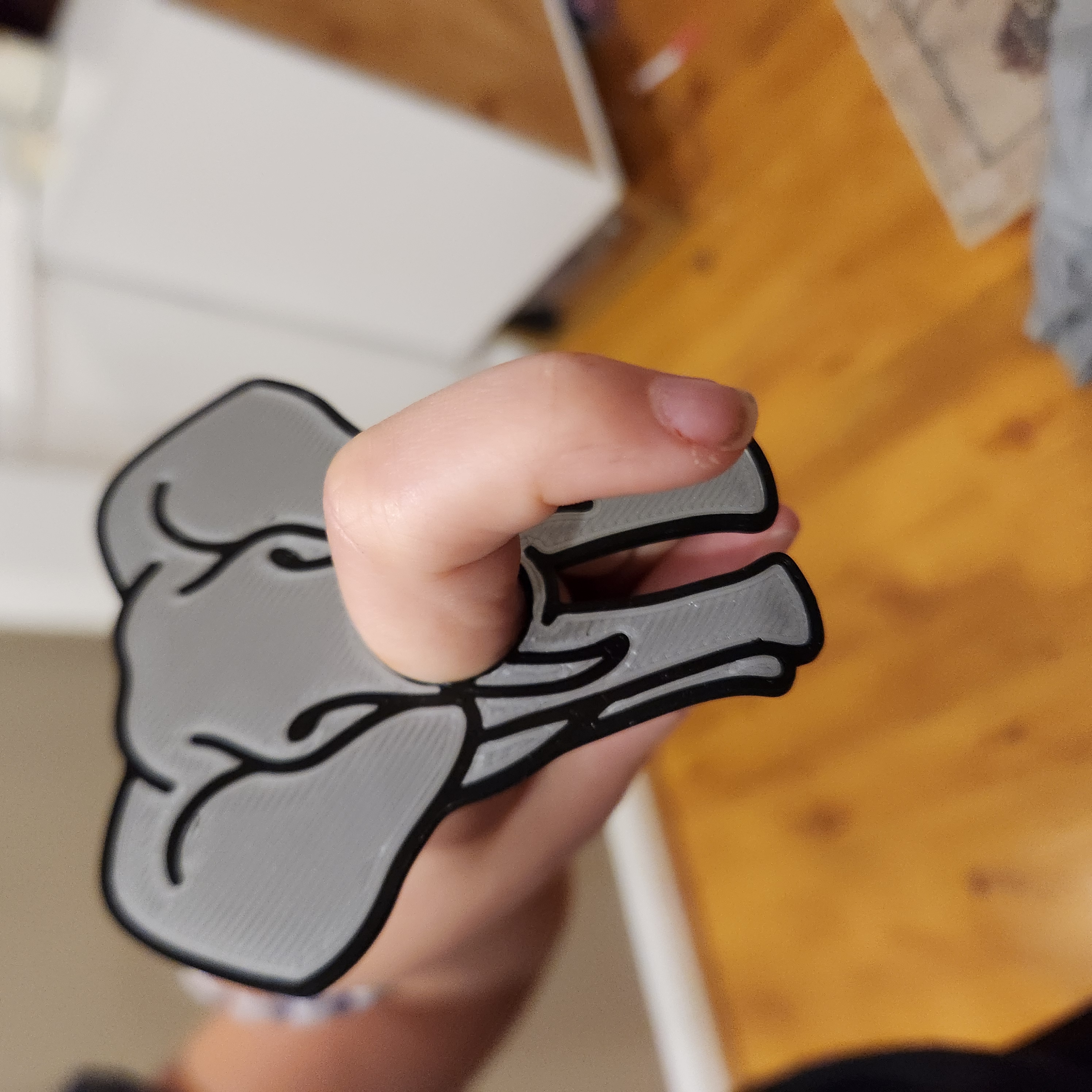 Miniatura 2 do modelo 3D Elephant Trunk Finger Puppet