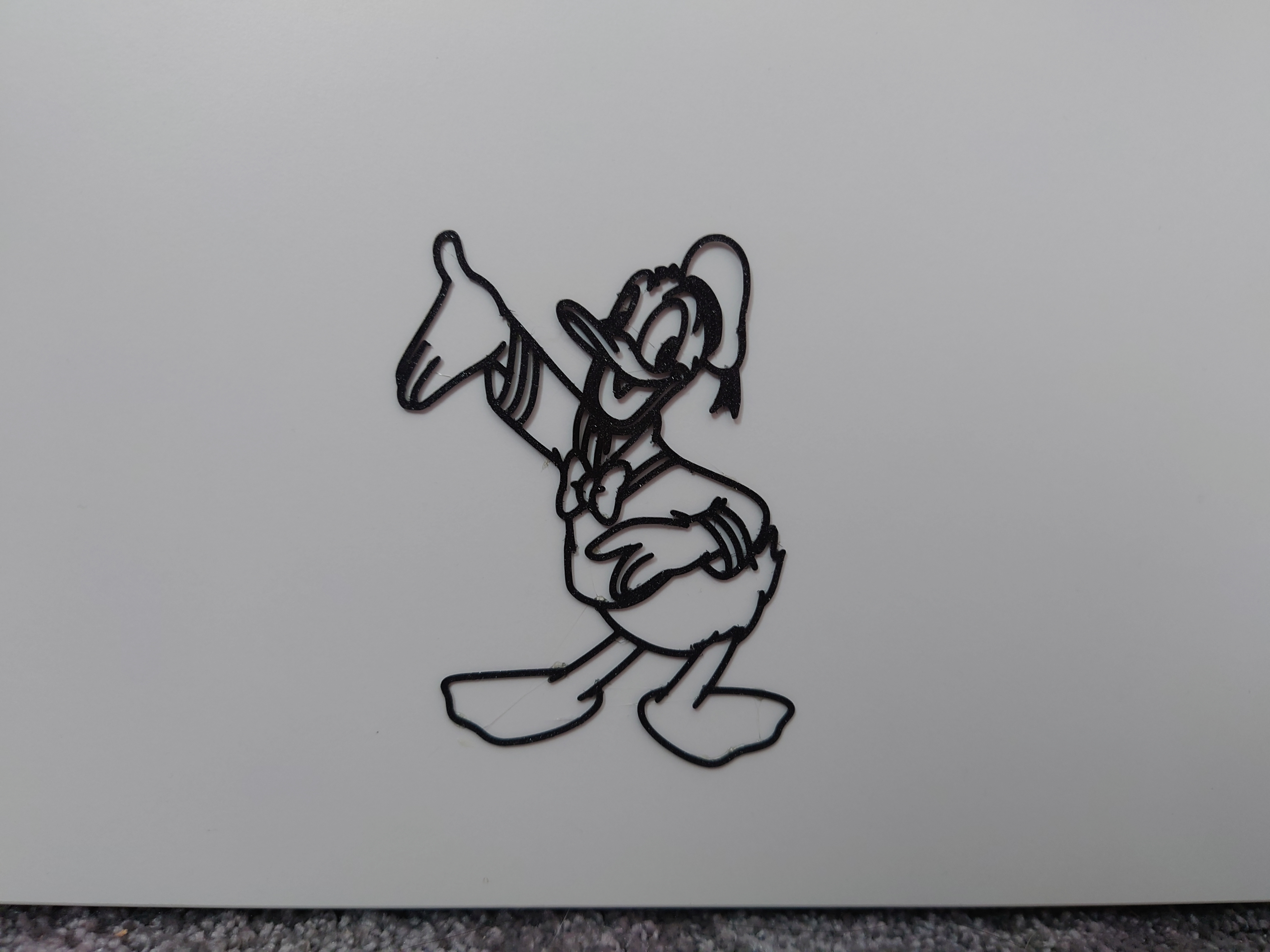 Donald duck wall decor
