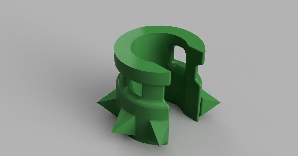 Nose Button Archery by ACC Download free STL model