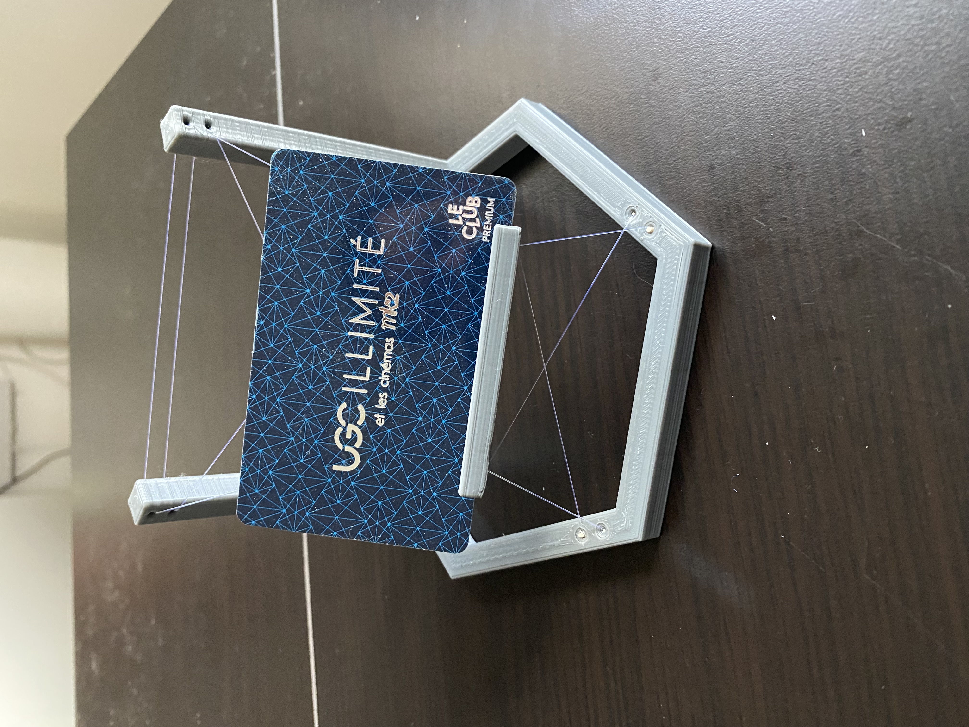 Floating Card Holder