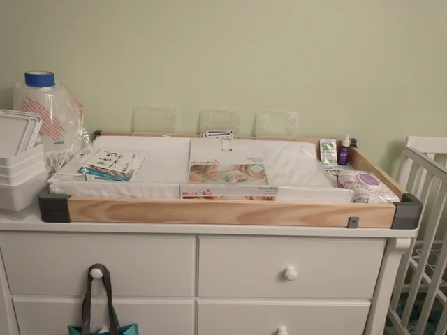 Dresser Mount Changing Table