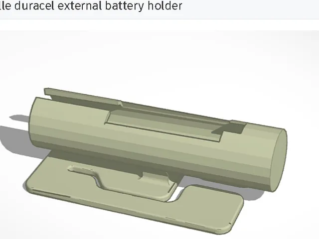 molle duracell external battery holder II V3