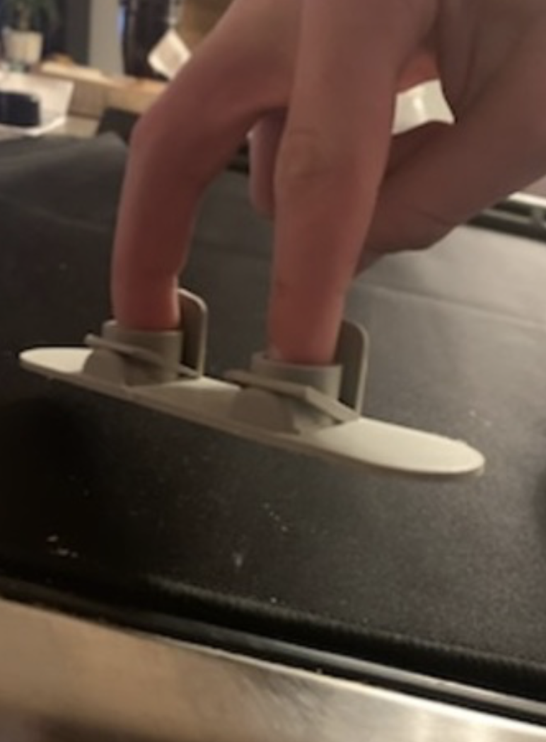 Miniatura 3 do modelo 3D Finger Snowboard