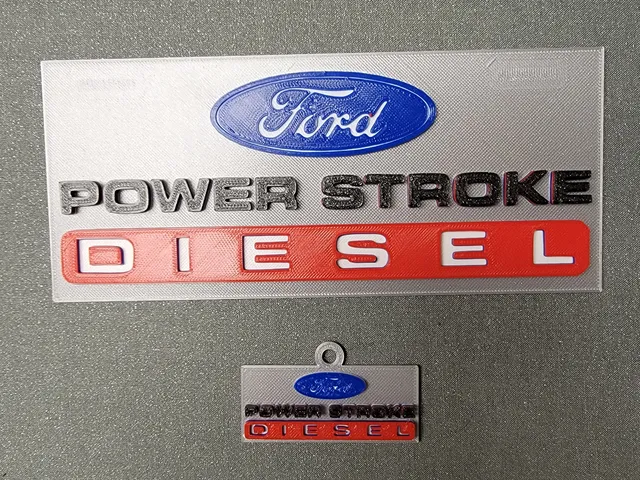 Ford sign and keychain