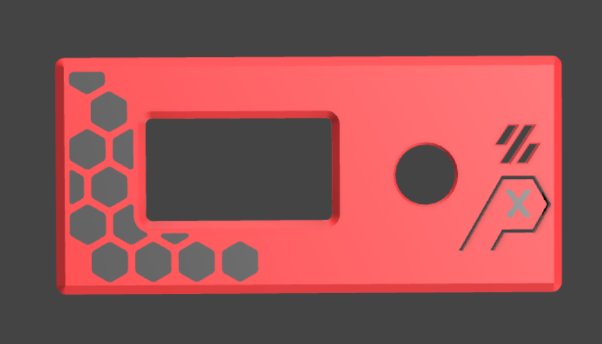 Voron V0.2 MMU Display Faceplate