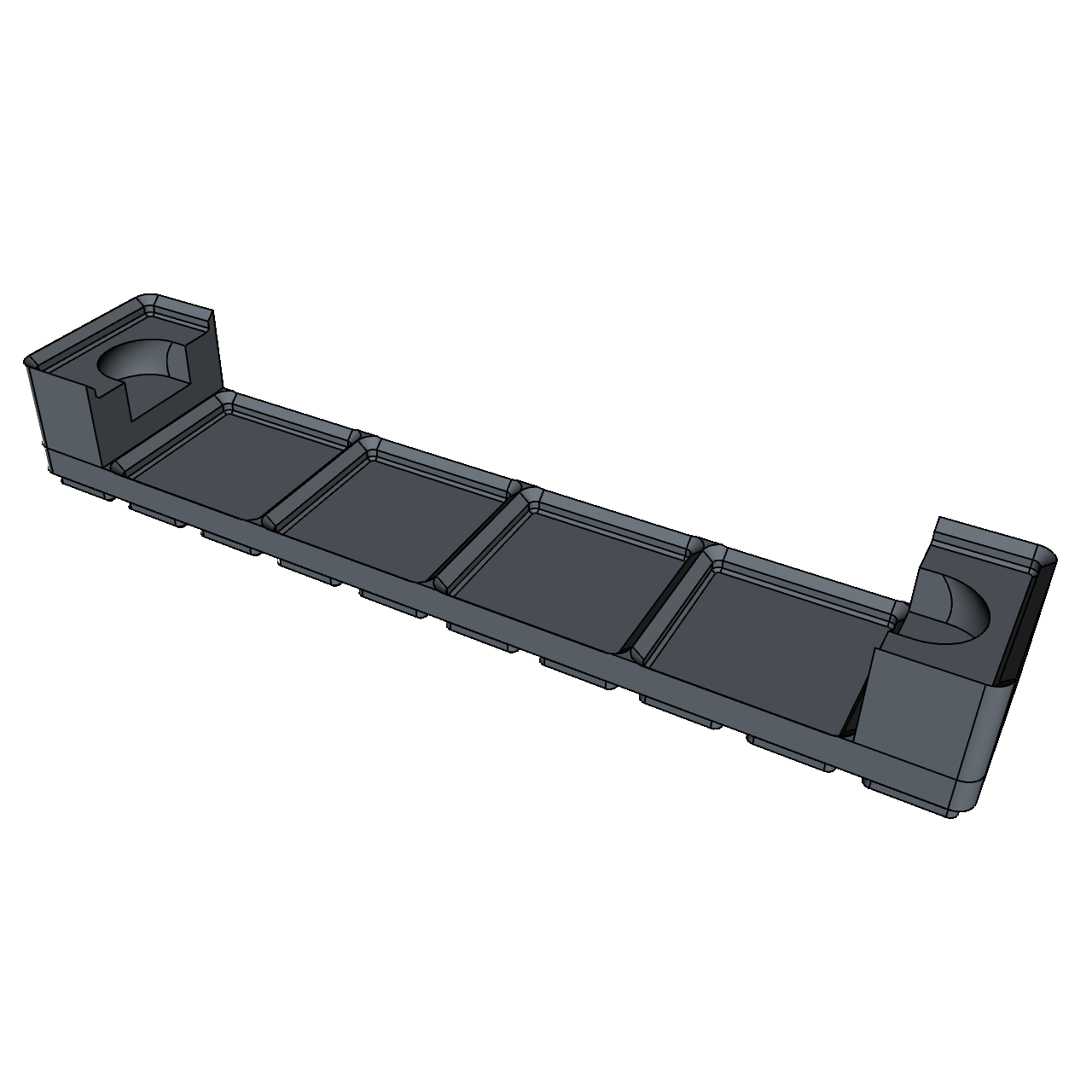 Gridfinity Stackable Tray (Multiple Sizes)