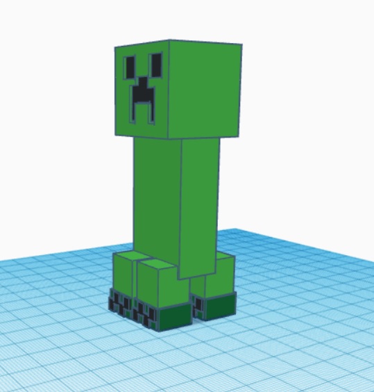Creeper Minecraft by Simandl Download free STL model