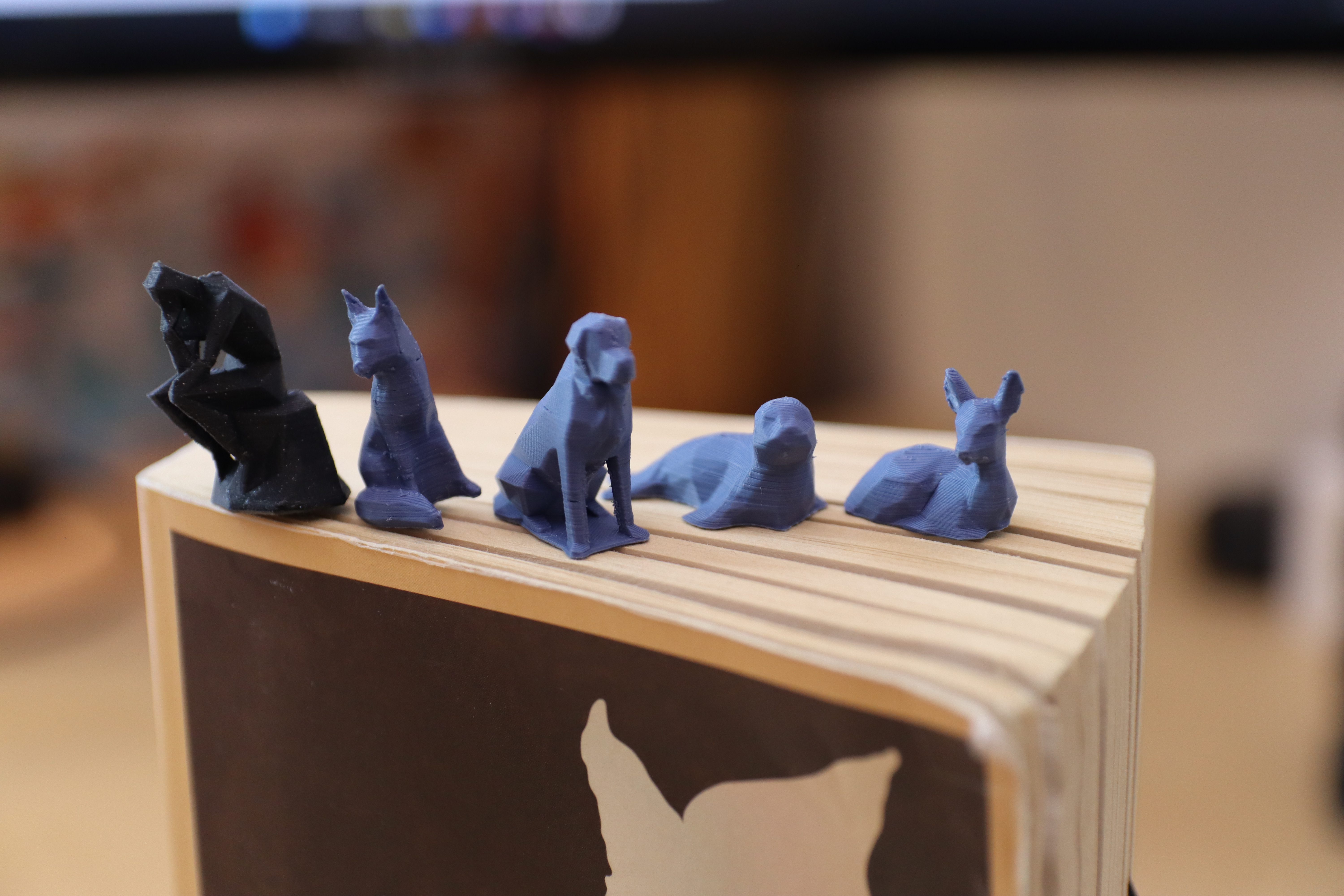 Low-Poly Bookmarks 3D model thumbnail