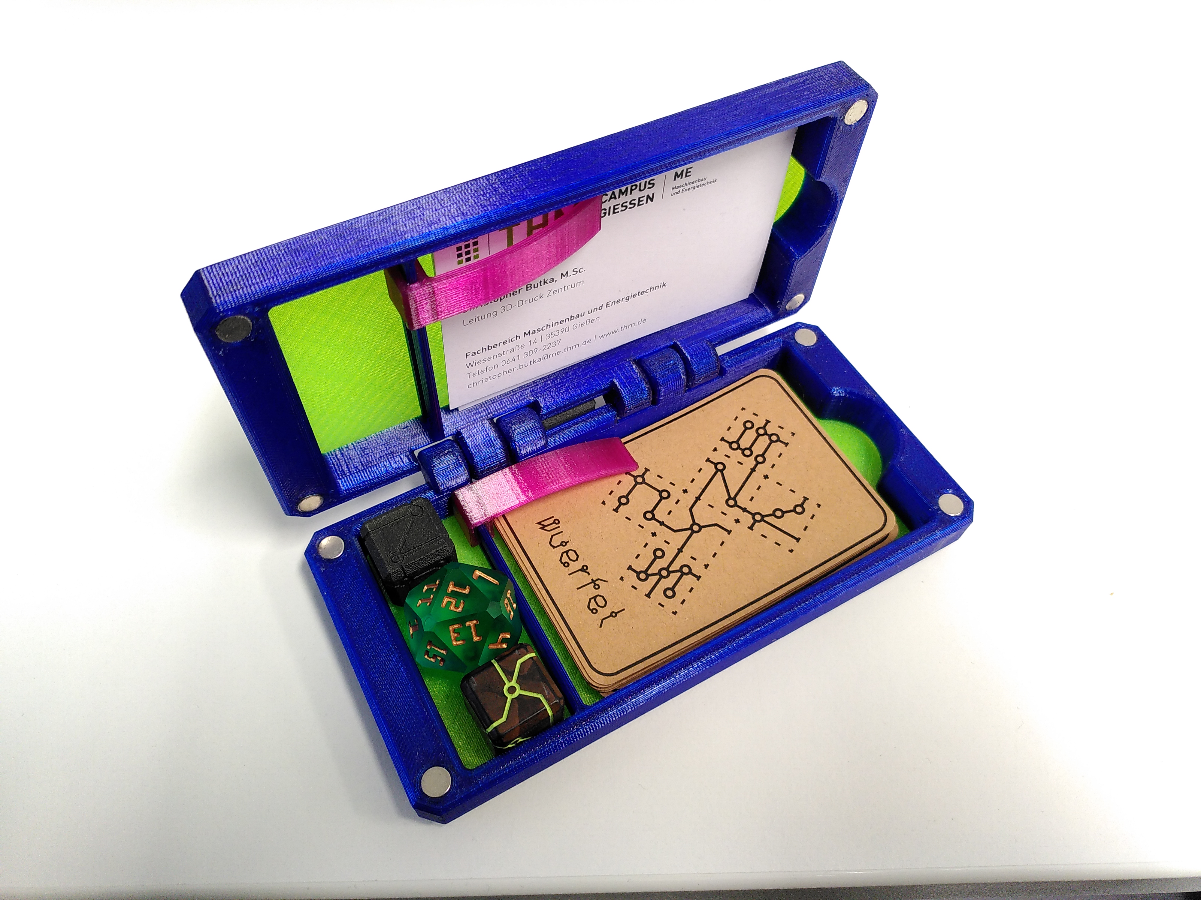 Every Day Dice Carry (EDDC) Business Card Box