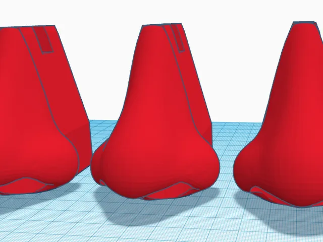 Nose glasses nose holder