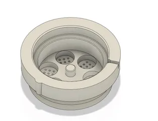 Udon - Bigoli shaping disk for Philips Pasta Maker by Dallatorre, Download  free STL model