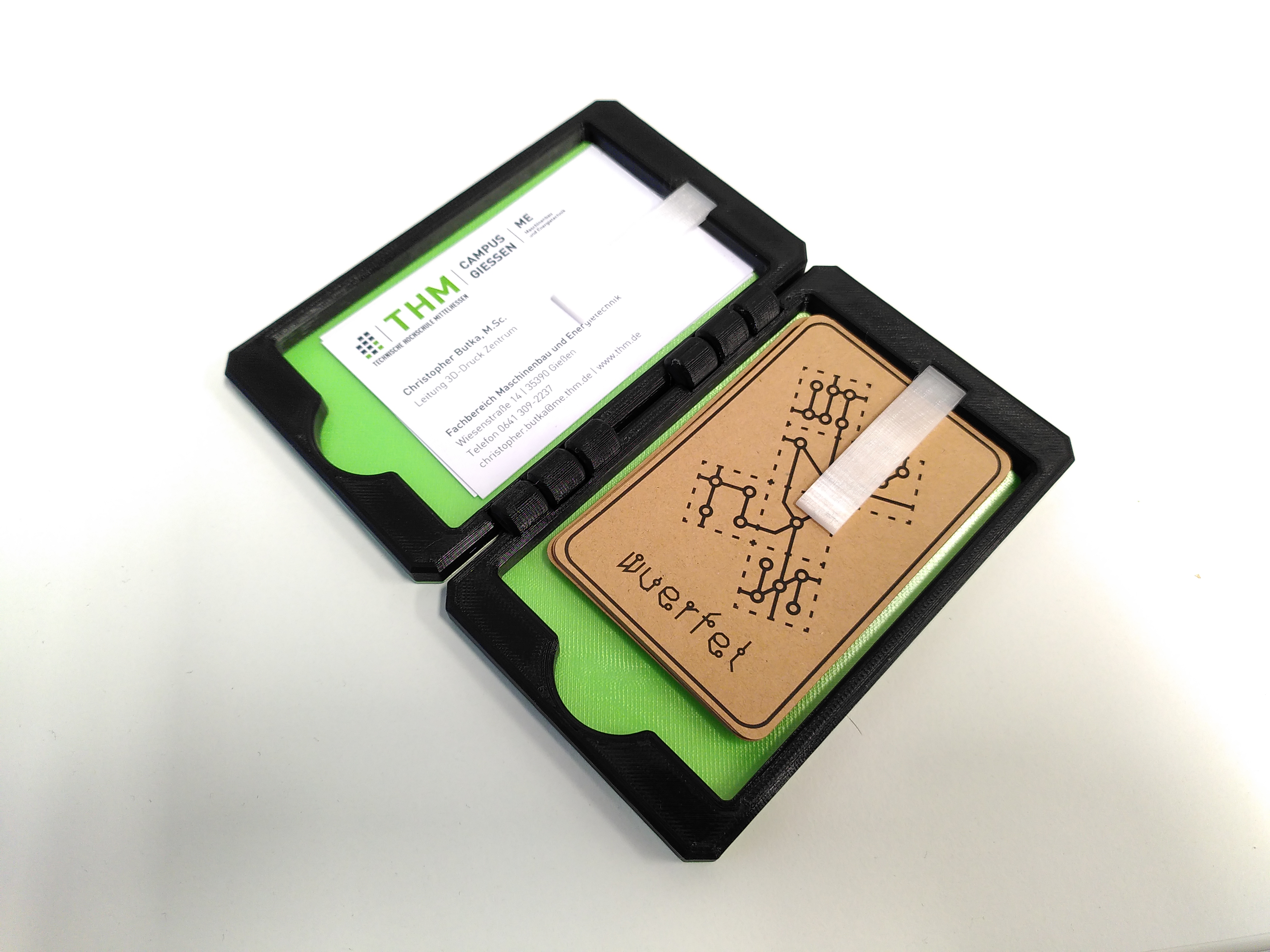 Magnetic Business Card Case