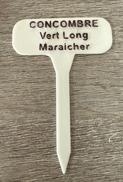 Etiquette Jardinage