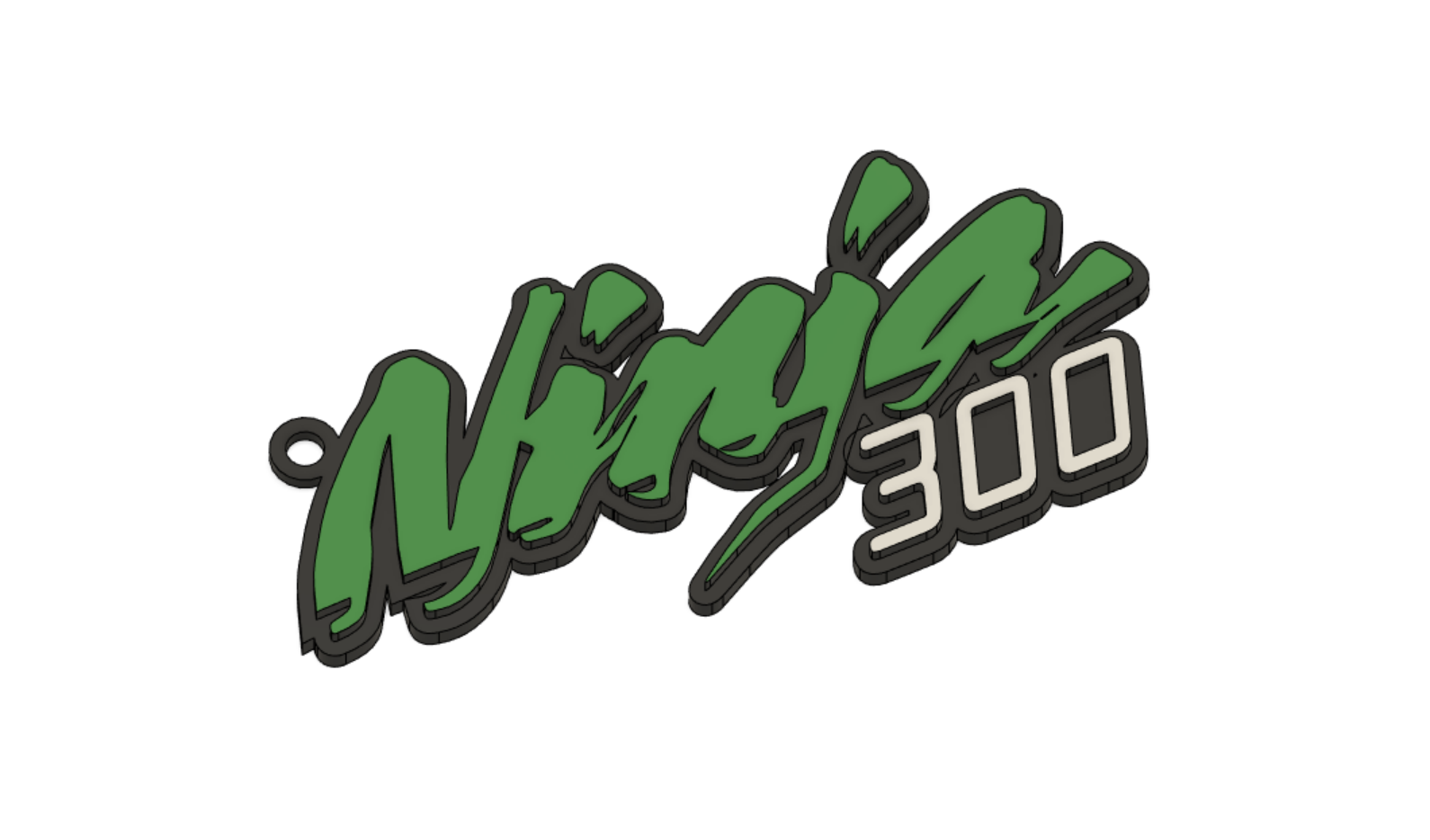 Kavasaki Ninja 300 keychain