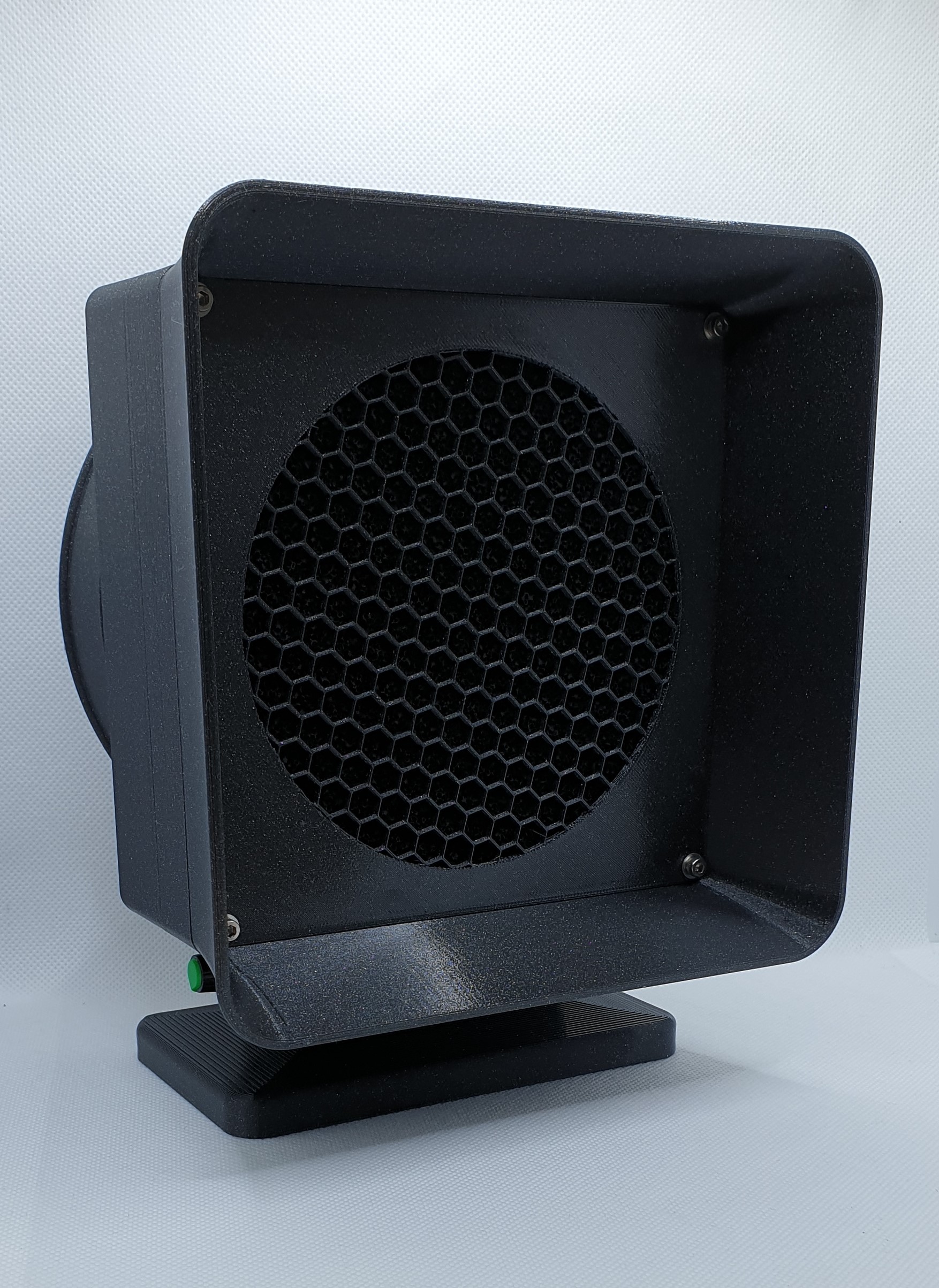 Powerful desktop solder fume extractor with big 140 mm fan and two 10