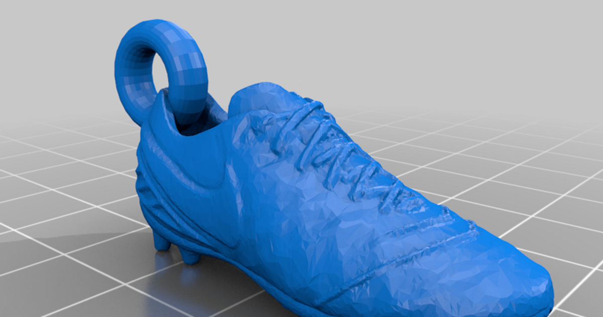 football shoe keychain by Andrea Loddo Download free STL model