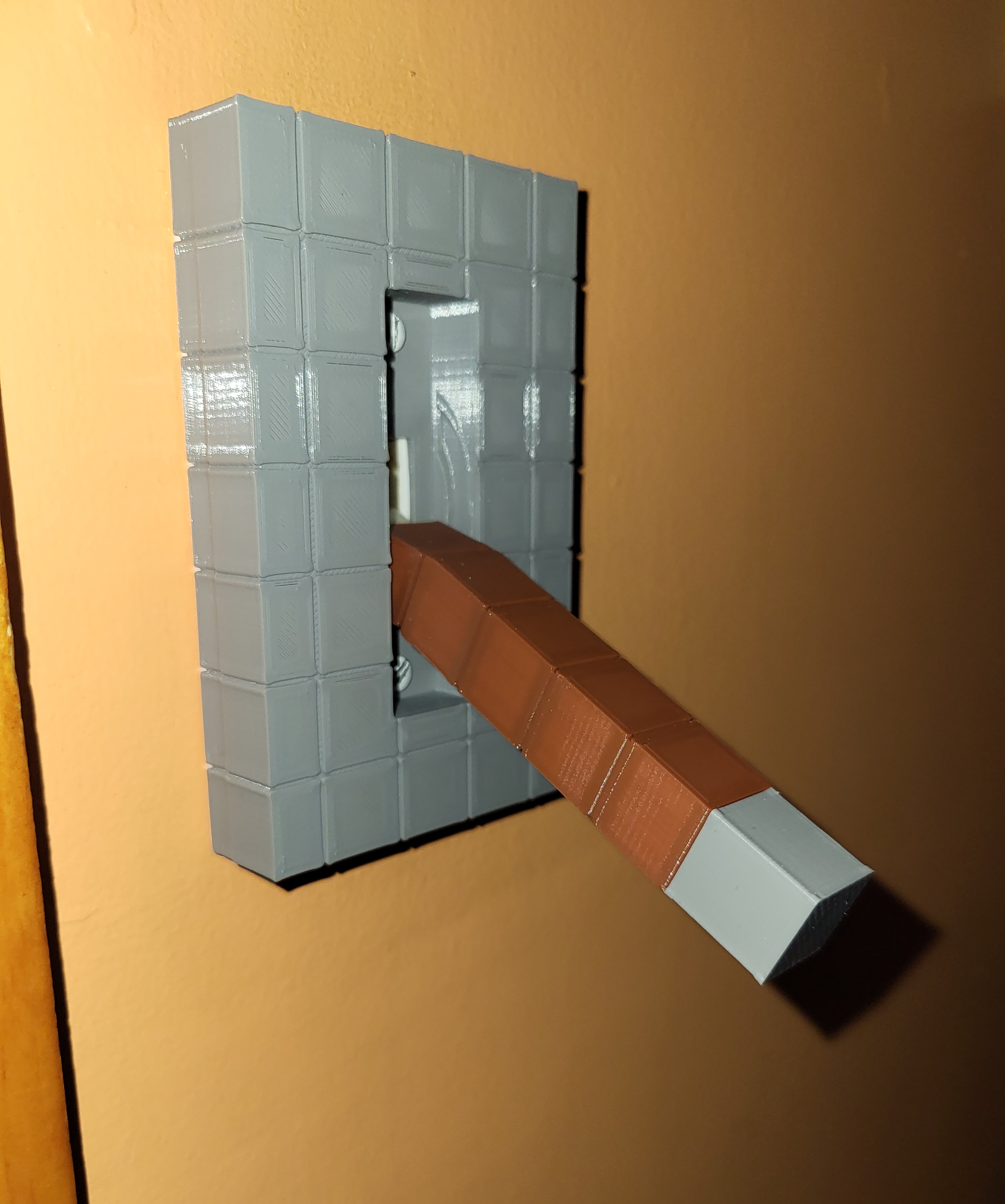 Minecraft light switch overlay