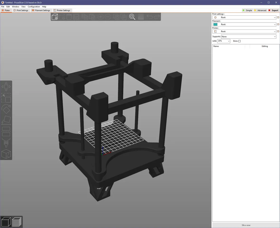 Rook [LEGACY] Slicer Model by Kanrog Creations | Download free STL ...