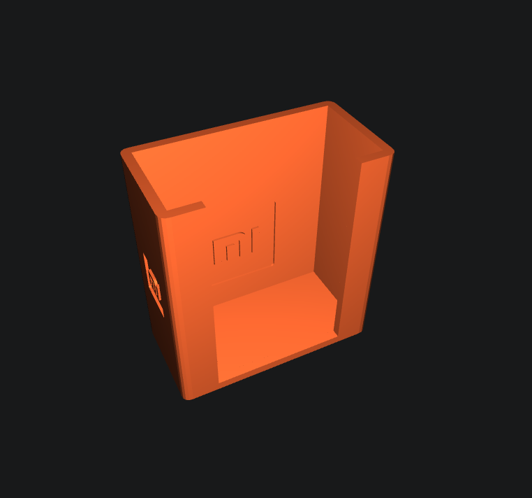 Xiaomi TV remote holder by HeplTech.cz Download free STL model